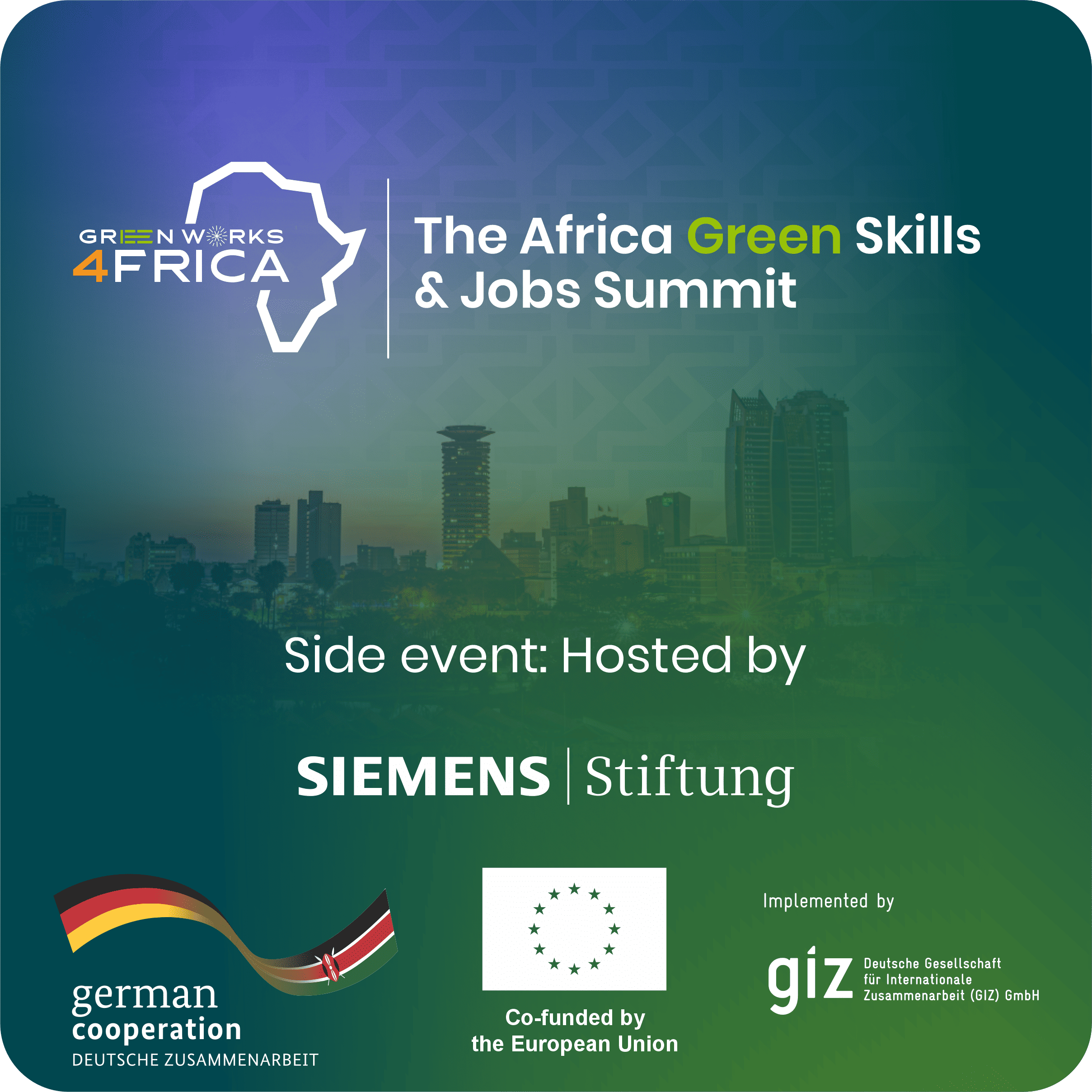 Siemens Stiftung & GIZ Side Event